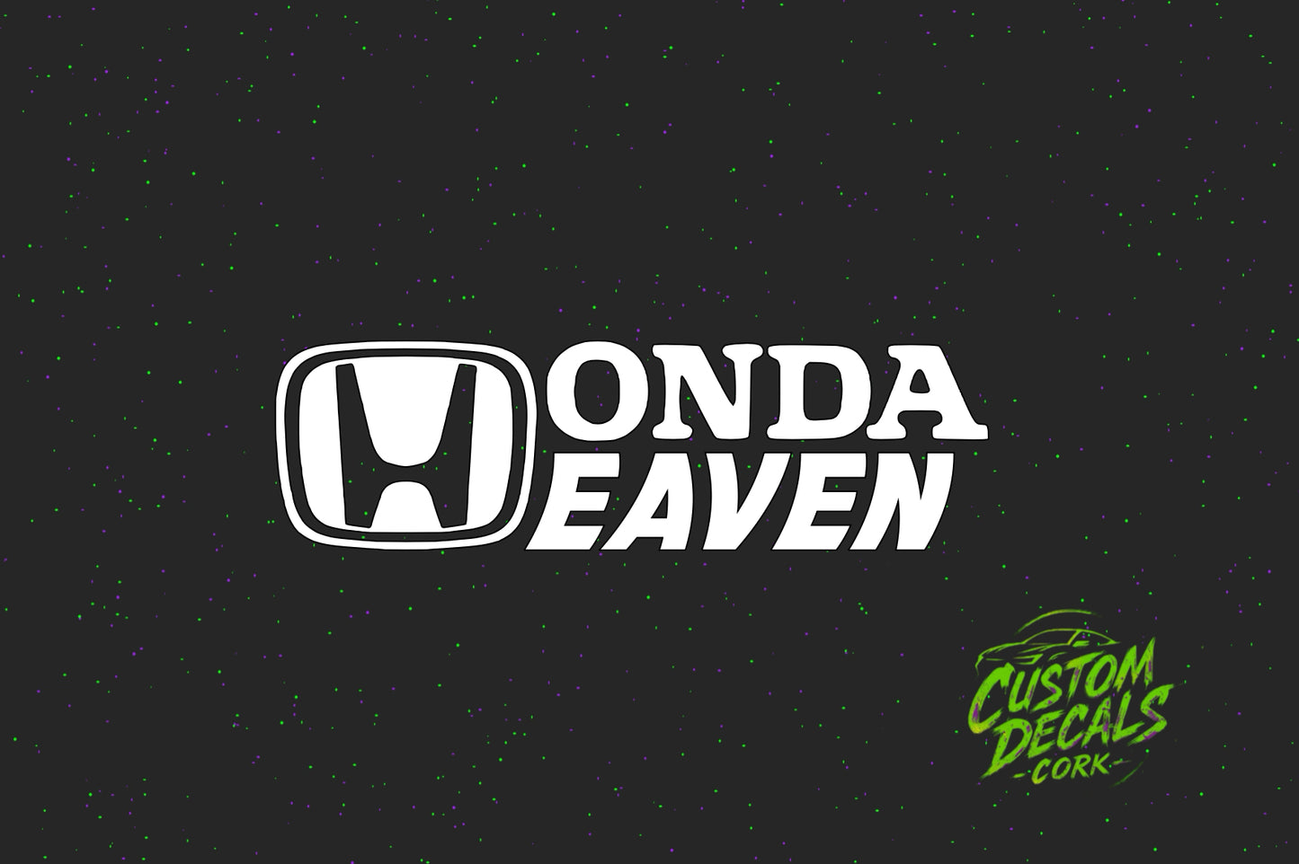 Honda Heaven X Honda Logo | Vinyl Decal