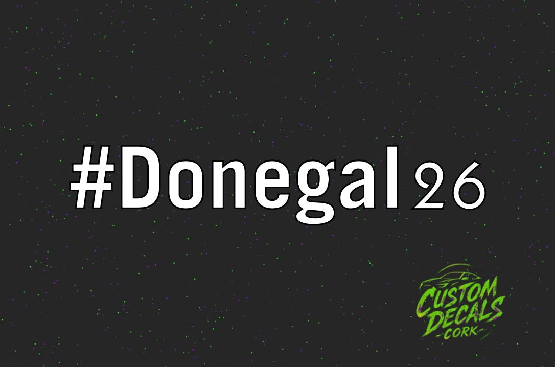 #Donegal26 | Window Sticker