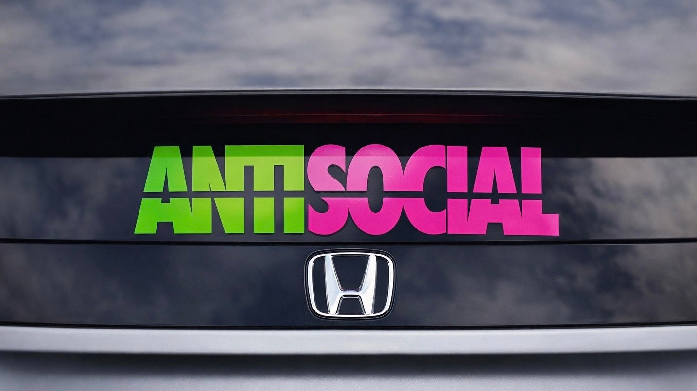 ANTISOCIAL - Vinyl Decal