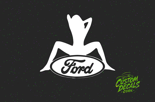 Ford Logo X female | Vinyl Decal