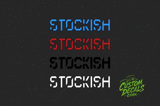 STOCKISH - Vinyl Car Sticker