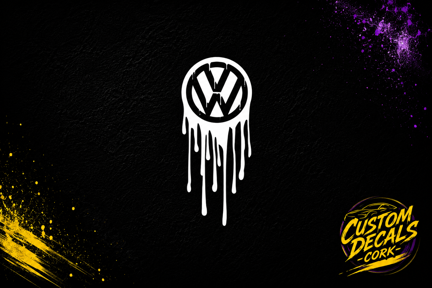 Dripping VW | Vinyl Decal
