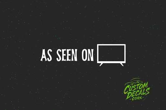 AS SEEN ON TV | Vinyl Decal