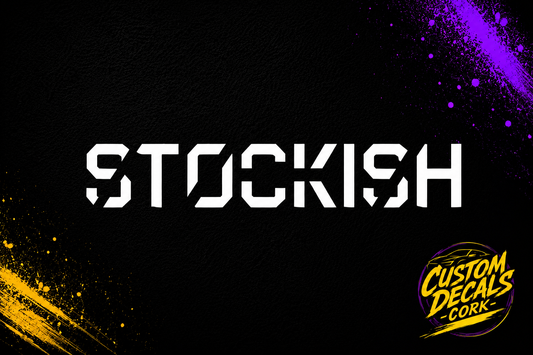 STOCKISH - Vinyl Car Sticker