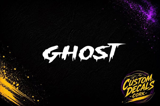 Ghost - Vinyl Decal
