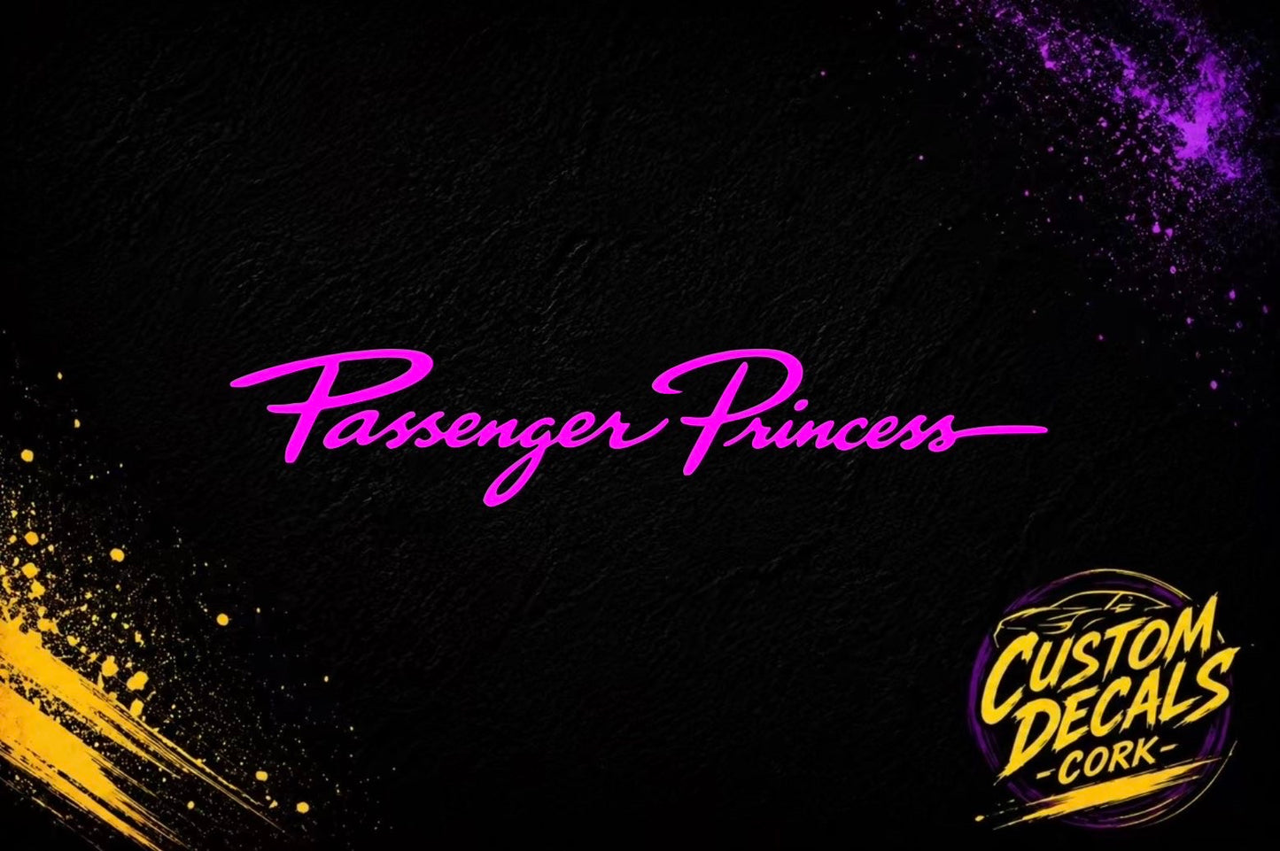 Passenger Princess - Vinyl Decal