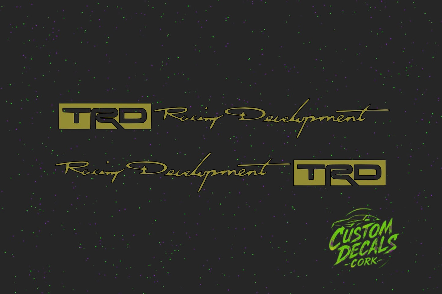 X2 TRD Racing Development | Door style sticker| Vinyl Decal