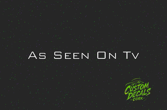 AS SEEN ON TV | Vinyl Decal