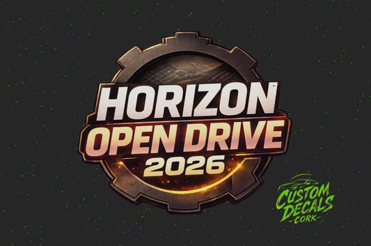 HORIZON OPEN DRIVE 2026 Custom printed Qty 15