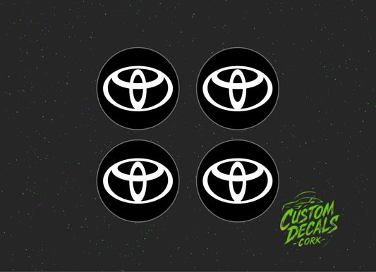 X4 Toyota Printed Sticker - Waterproof