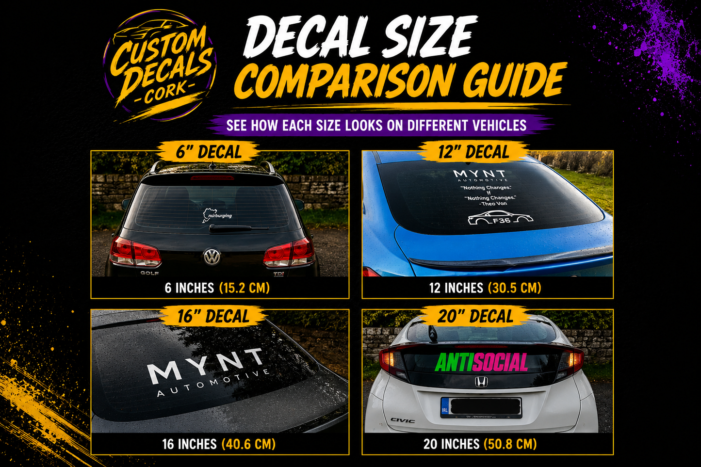 x2 TRD Racing Development | Door style stickers| Vinyl Decal