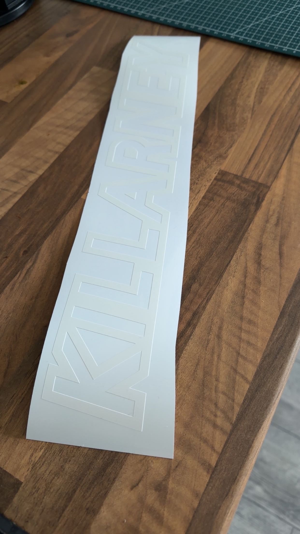 KILLARNEY - Large Window Decal Sticker